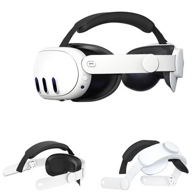 YipuVR para Meta Quest Headset Correa para la cabeza Diadema Elite ajustable Reemplazo Mayor soporte Plegable Comodidad Accesorio Quest Alivia la presión en