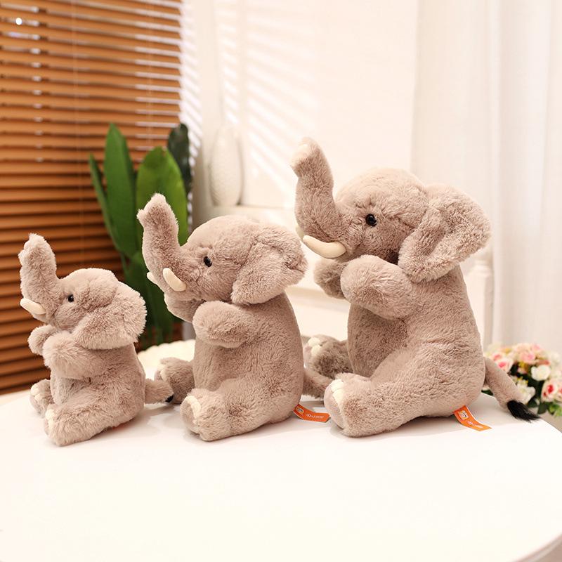 Soft Elephant Plush Toy - Adorable Baby Doll Gift for Birthdays