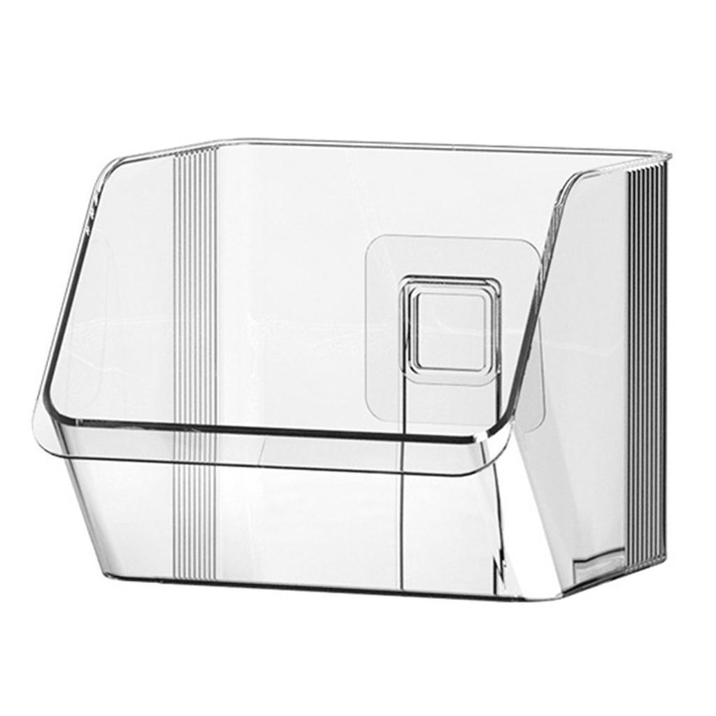 Väggmonterad vitlöksavfallsbehållare Klar förvaring av ingefära och lök Hängande korgar Liten hängande förvaring