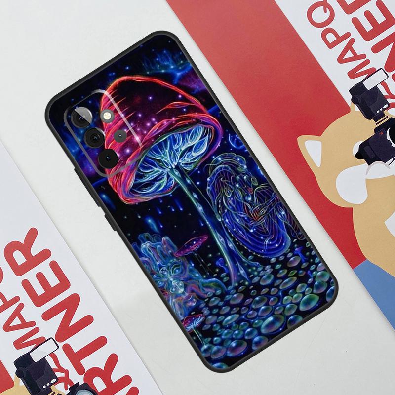 Weird Trippy Mushroom Case For Samsung Galaxy A34 A54 A14 A56 A36 A16 A06 A13 A53 A12 A22 A32 A52 A35 A17 A15 A55