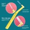 10Pcs Interdental Brush L-shaped Oral Interdental Brush Gap Brush Teeth Cleaning Brush