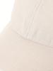 [Ray Beams] 6 Panel Linen Cap for Women, Beige, One Size