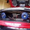 2Pcs/Set Universal Hella 12V 115DB Electric Blast Tone Air Horn Kit (Blue)