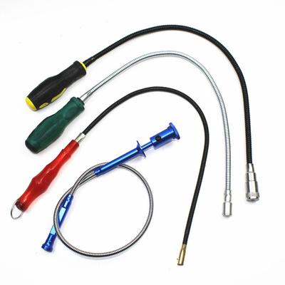 Flexible Pick Up Tool Spring Magnet Suction Bar For Picking Up Nut Bolts Catcher