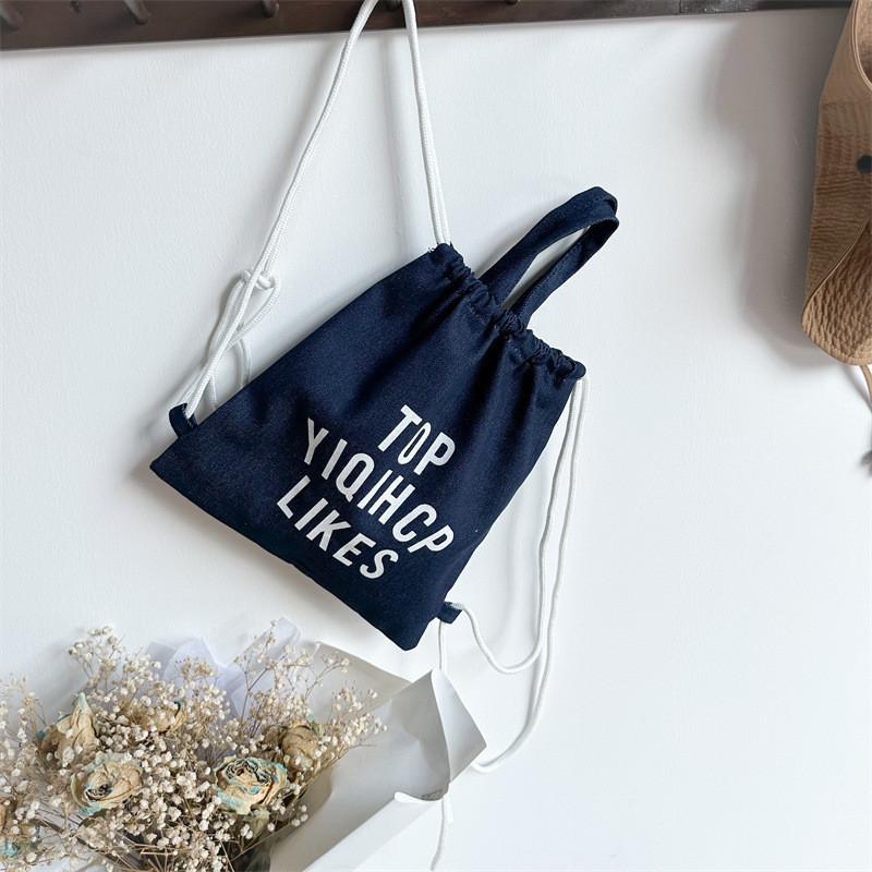 Stylish Korean Inspired Mini Backpack For Kids With Lightweight Canvas Material And Checkered Design For School And Outings