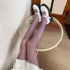 Sheer Mesh Pantyhose Stockings for Women French Elegant Aesthetic Floral Lace Patterned Tights Thin Leggings Hosiery