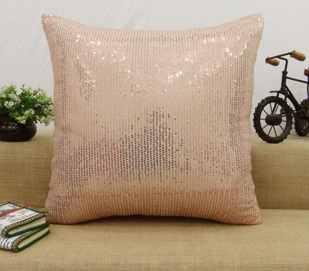 Home D    Cor Sofa Cushion Cover Sequins Decorative Pillow Throws Case - Choose