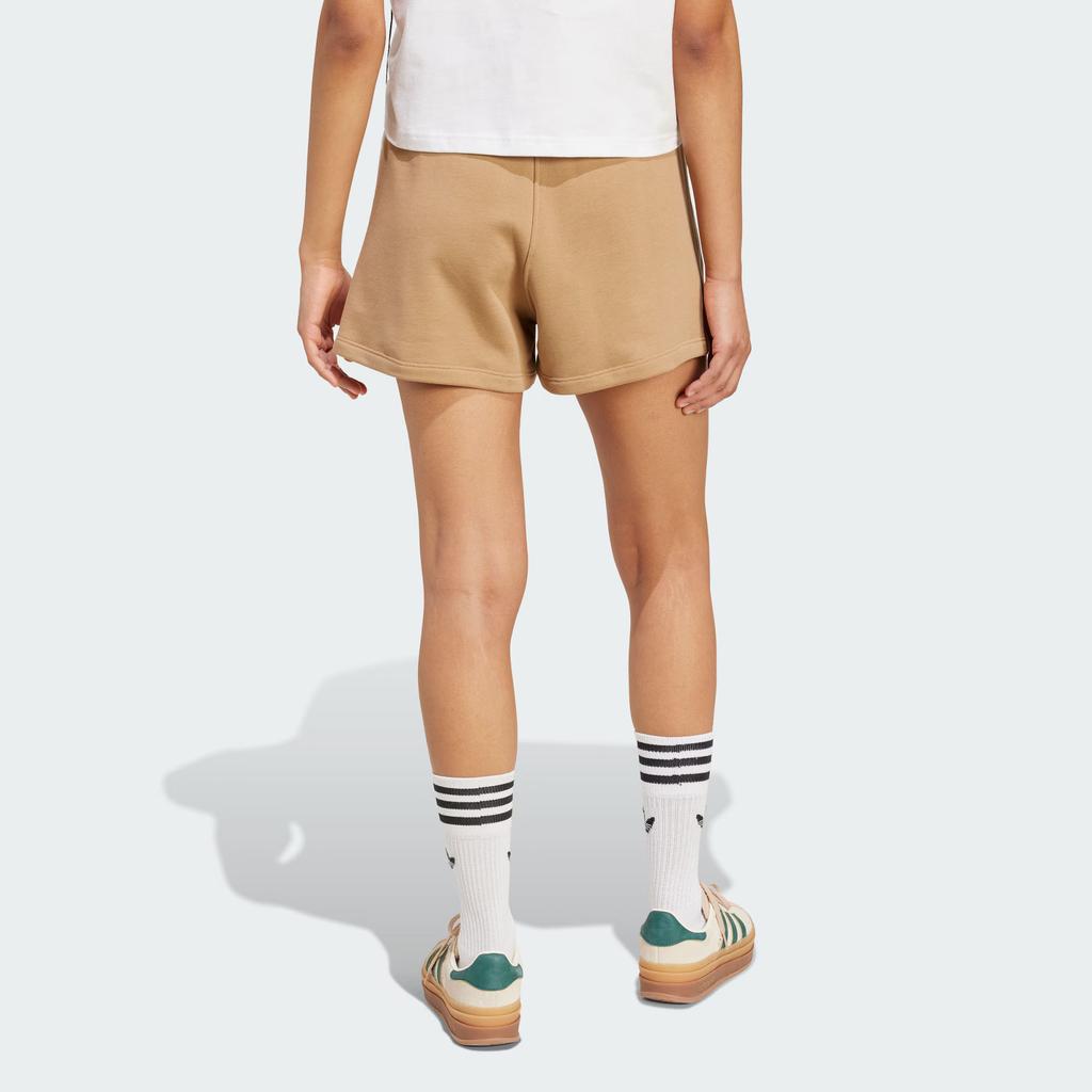 Adidas Originals Loose Graphic Crest Shorts Striped Casual Retro Women Shorts JW6063