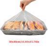 38-120cm Disposable Food Cover Elastic Plastic Wrap Food Grade Food Lids Shoe Cover Shower Headgear Bowls Caps Fresh Saver Dust