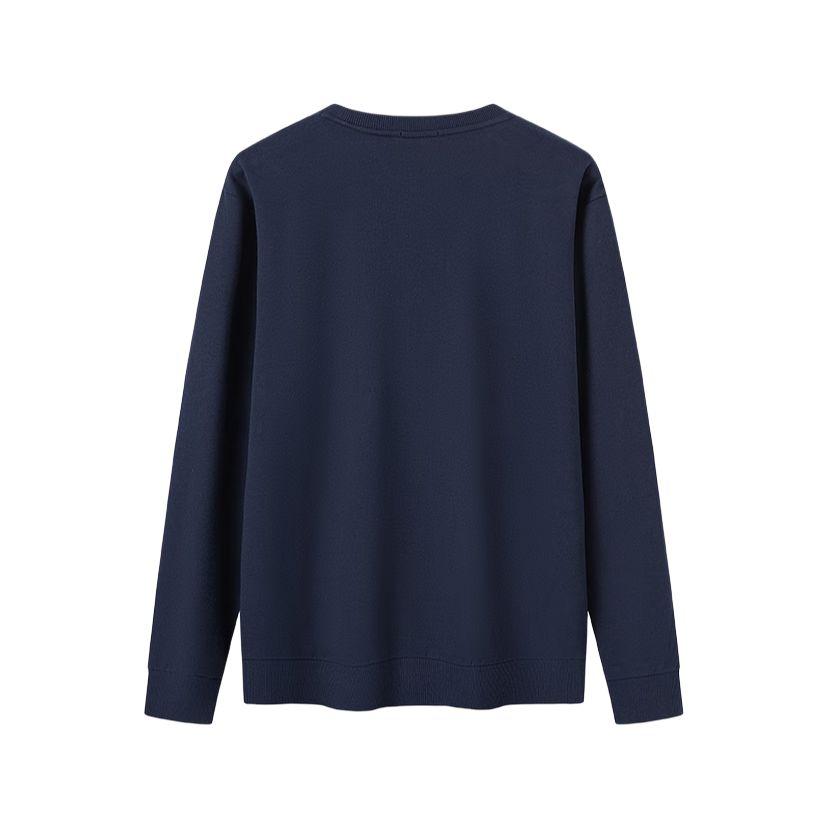 Timberland SS25 Fashion Simple Loose Breathable Pullover Long Sleeve Sweatshirt Men Sweatshirt Navy-Blue A6B1C-433