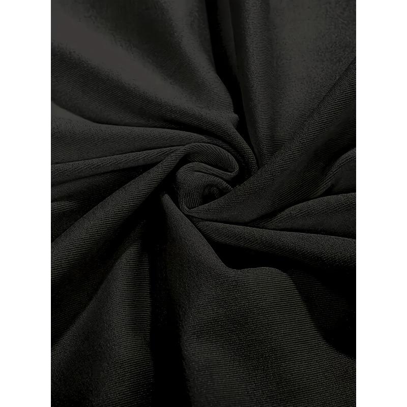 Completo Donna Taglia Europea per San Valentino con Cuore e Motivo Farfalla Stampati - T-shirt Casual Nera a Maniche Corte, vestibilità comoda(Solo top)