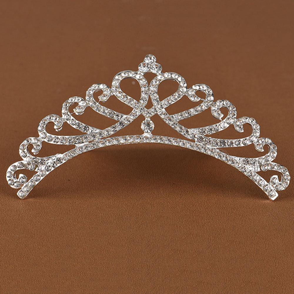 Sweet Shiny Crown Ornaments Fashion Accessories Hair Styling Accessories Wedding Jewelry Headwear