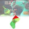 Grinch Green Christmas Stocking Adorable Plush Glow In The Dark Candy Bag Decoration