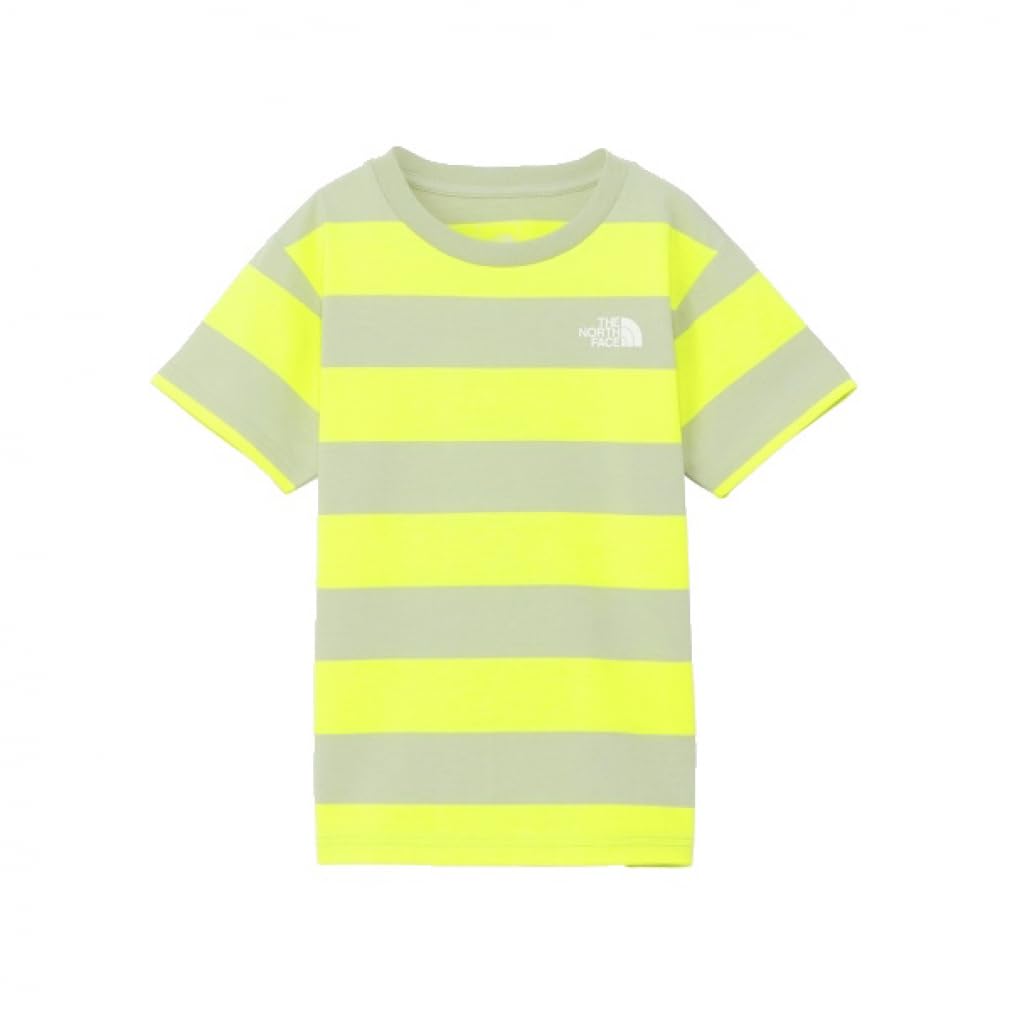 

Северная футболка с коротким рукавом Field Border Mud UV Misty 100 [The Face] Детская футболка, Унисекс, Устойчивая, Антистатический уход, Защита, Шалфей,