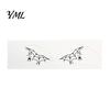 Water Transfer Body Stickers Halloween Makeup Eye Temporary Tattoos, Waterproof Spider Web Bat Eyeliner Scary Face Decals Shadow Tattoo Sticker