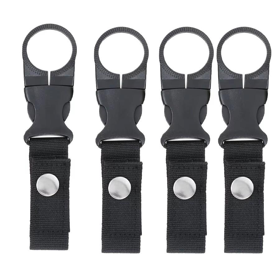 Gurtbandschnalle Haken Wasserflaschenhalter Clip Outdoor Nylon EDC Klettern Karabiner Gürtel Rucksack Aufhänger Camp Karabiner Gürtelclip