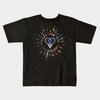 Boys Girls Soft Cotton Graphic Tees Kingdom Hearts 2 Keyblades T-shirt Breathable Daily School Wear Kids T-Shirts