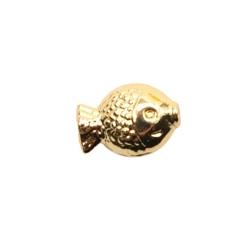 Gold Ruyi Enamel Lock Bracelet with Chinese Style Pendant