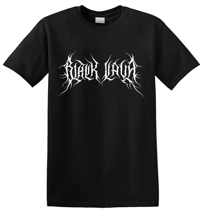 BLACK LAVA - White Logo T-Shirt S