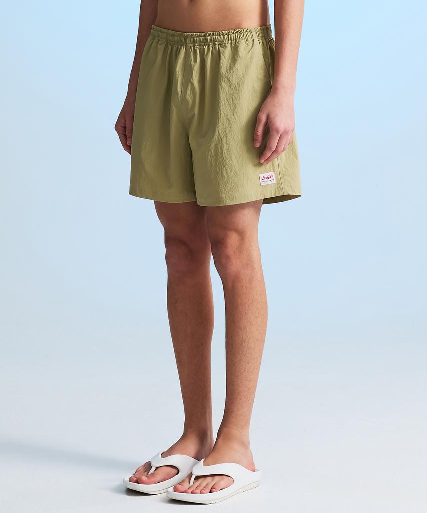 Leijibi Comfort Pro All Day Shorts M Stretch Shorts Khaki Beige