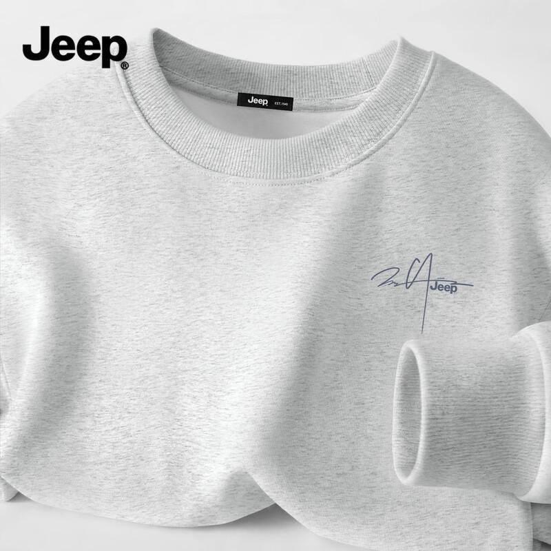 JEEP Men's American Style Pullover Sweatshirt