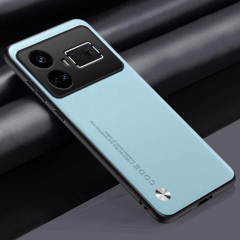 Luksusowe etui ze skóry PU dla Realme GT5 5G Matowe etui Silikonowa pełna ochrona Etui na telefon dla Realme GT2 Pro GT3 GT 5 3 2 Coque