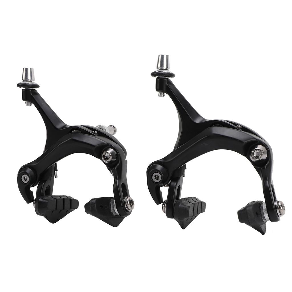 2 STÜCK Vorne Hinten Bremssättel Aluminiumlegierung Verbesserte Leistung 2.4D Bremsen Bremssattel-Set für Straße