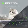 POMESEA Cat Window Cat Window Window Bed for Large Cat 20kg Weight Suction Cups and Easy Fluorescent Hammock, Bed, Cats, Foldable, All-Season Bed,