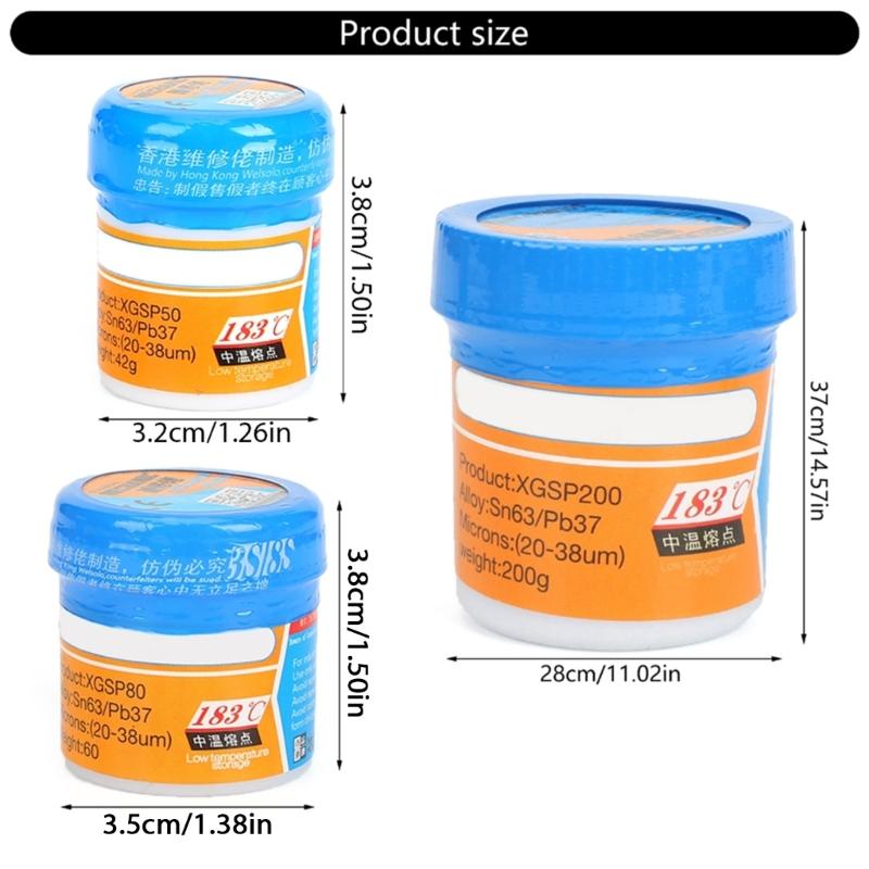High Precise Soldering Pastes Suitable for Circuit Board Phone and Computer Repairs Electronic Component & PCB Assembly