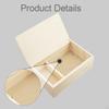 30 Note Wooden Music Box, Easy to Use, Hand Crank Ideal for Christmas, Halloween,