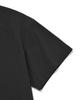 COVERNAT WOMAN Comfort String Crop T-Shirt Charcoal