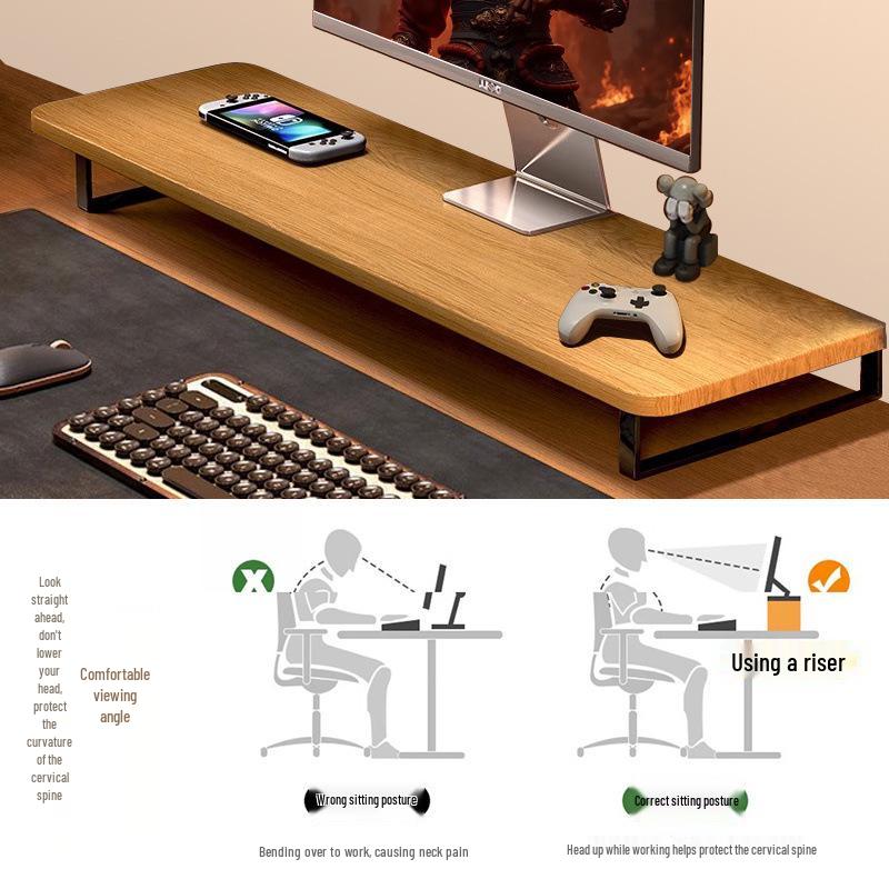 Desktop Monitor Erhöhung & Organizer Ständer