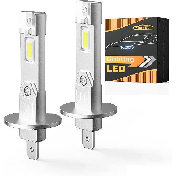 H11/H8/H9 Light Bulbs,Super Bright 6500K Cool White, Direct Replacement For Halogen Bulbs,High Visibility,70000H Lifespan, No Flicker