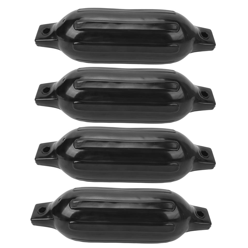 Inflatable Boat Bumper Kit Protective Ribbed Buoys Docking for Yacht Pontoon Fishing Boat Marine