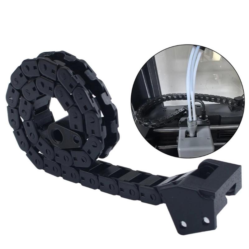 Easy Installation Open Drag Chain Cable Replacement for AD5X 3D Printer Upgraded Prevent Cable Damage Accessory