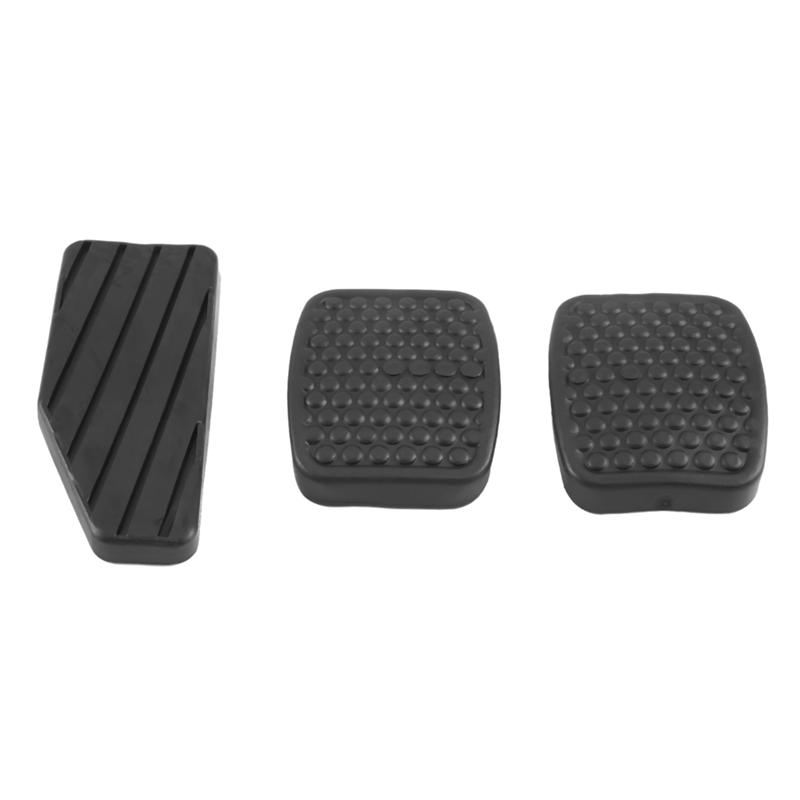 WO-3PCS Car Accelerator Clutch Brake Pedal Rubber Pad Pedal Cover Kit For Suzuki Swift 49451-60B00