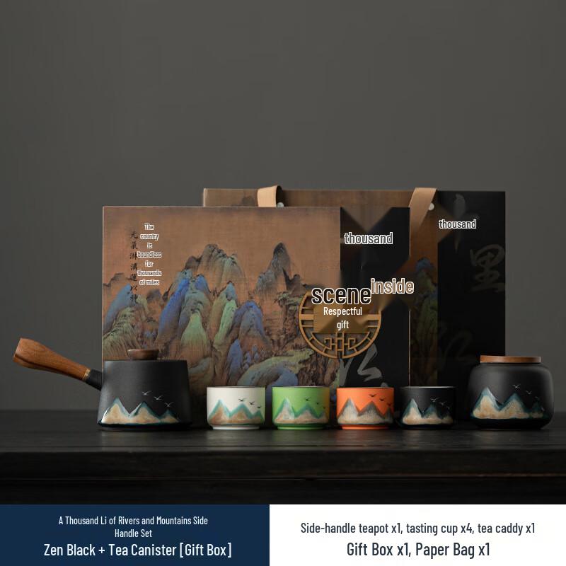 Elegant Ceramic Tea Set for Business Gifting