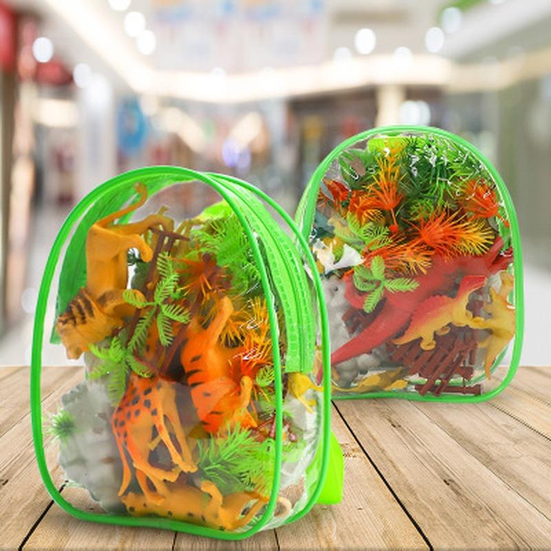 30/32/34pcs Set  Dinosaur Toy Educational Toy Simulation Dinosaur AnimalModel Toy