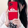 Q-QuiksilverS LOGO Phone Case For IPhone 17 16 15 14 13 12 11 Pro Max Plus Mini Soft Black Cover