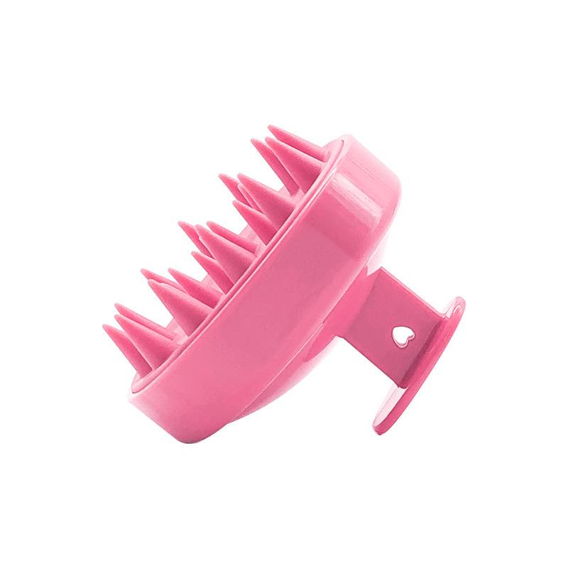 Silicone Shampoo Brush Home Shampoo Massage Brush Clean Scalp Itching Scratch Head Relax Body Massager
