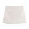 Spring 2025 European & American Women's Bow-Embellished Textured Top & Culottes Set