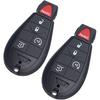 Remote Key Fob FOBIK Replacement Fits for Jeep Grand Cherokee 2008 2009 2010 2011 2012 2013 Commander 2008-2010 IYZ-C01C Keyless Entry Remote Start