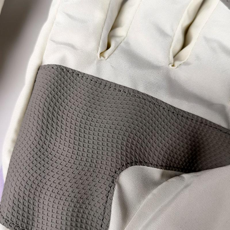 Unisex Winter Touchscreen Ski Gloves - Velvet Lining, Anti-slip, Windproof, Warm Sports Gloves