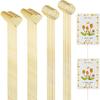 40Pcs Floral Card Holder Picks,, 12 Inch Suitable for DIY Holder Cake Topper, Sticks for Flower Bouquet