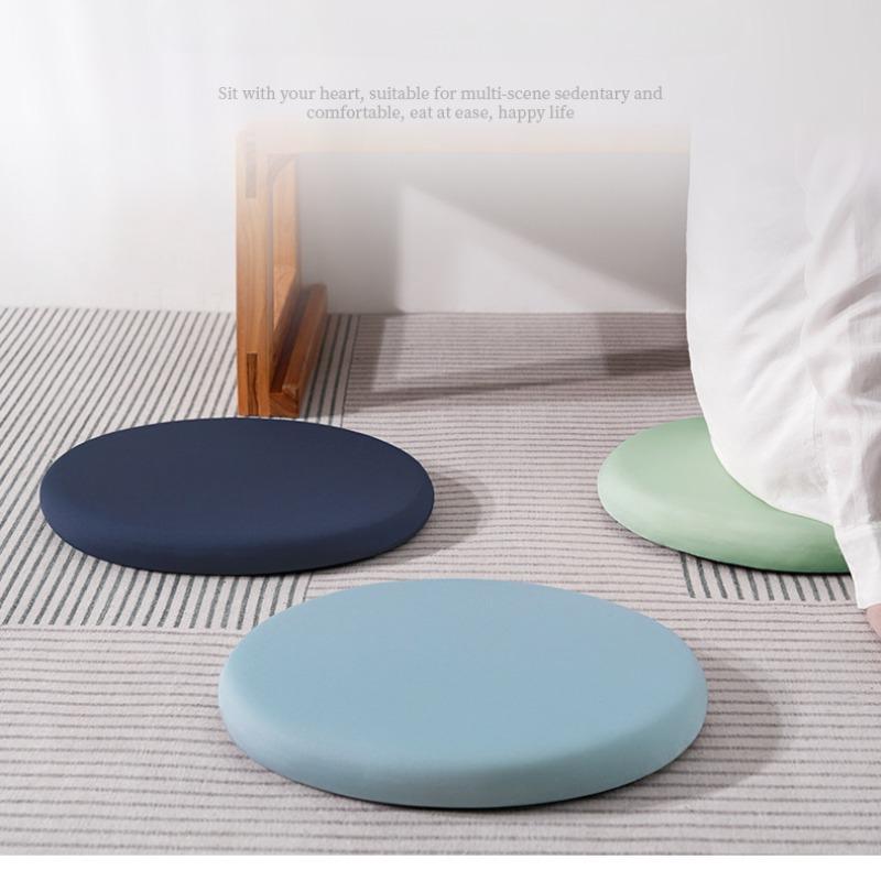 Round Memory Foam Cushion Japanese-style Simple Futon Office Tatami Sofa Car Cushion Dining Chair Cushion