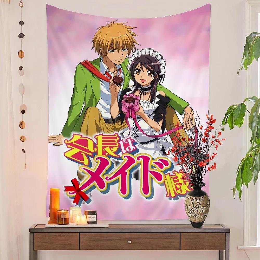 Japanese Anime Maid Sama Wall Tapestry For Living Room Home Dorm Decor Wall Art Decor