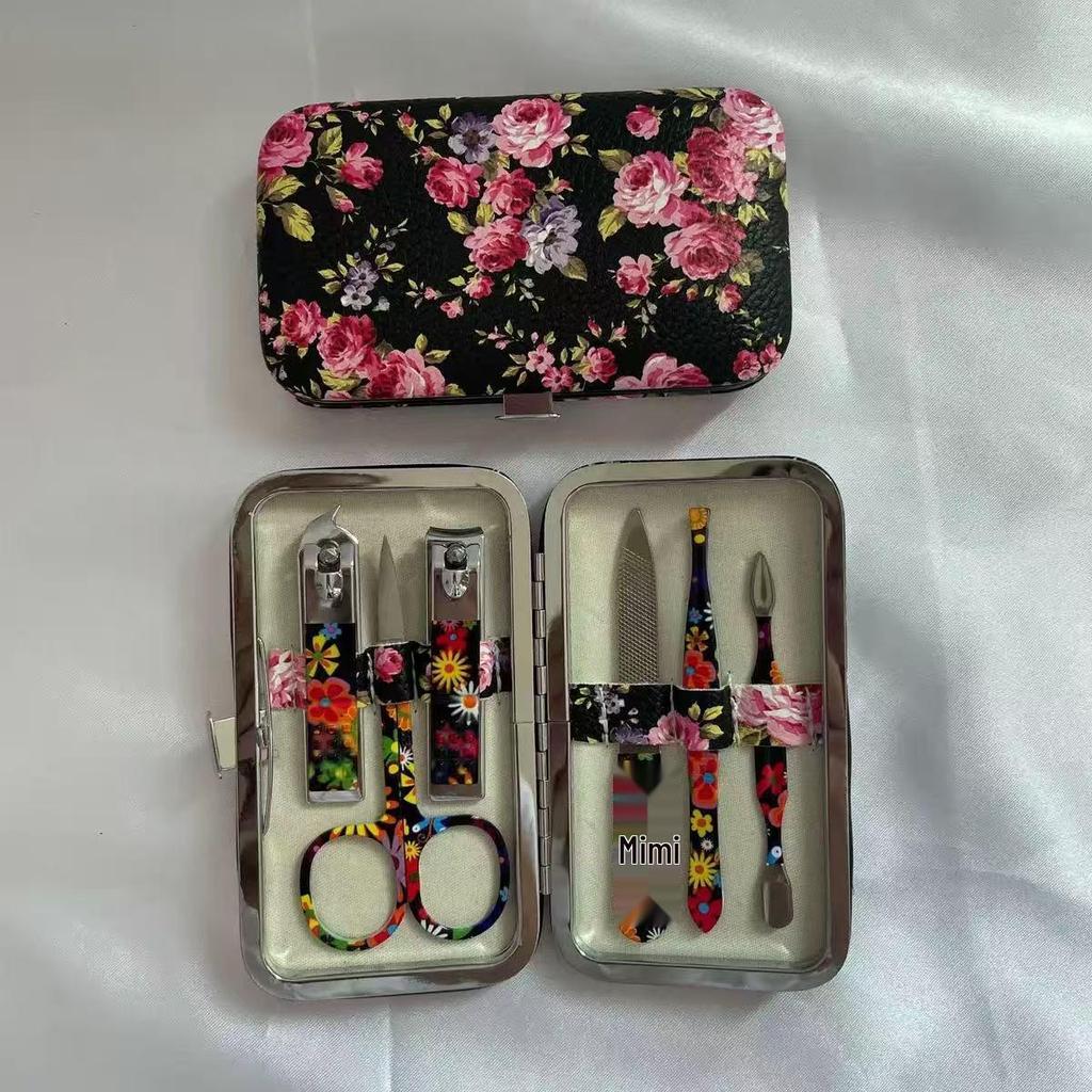 High-End Beauty Nail Clippers & Tools Set: Includes Nail Files, Cuticle Pushers, Straight & Angled Clippers for Precise Trimming.