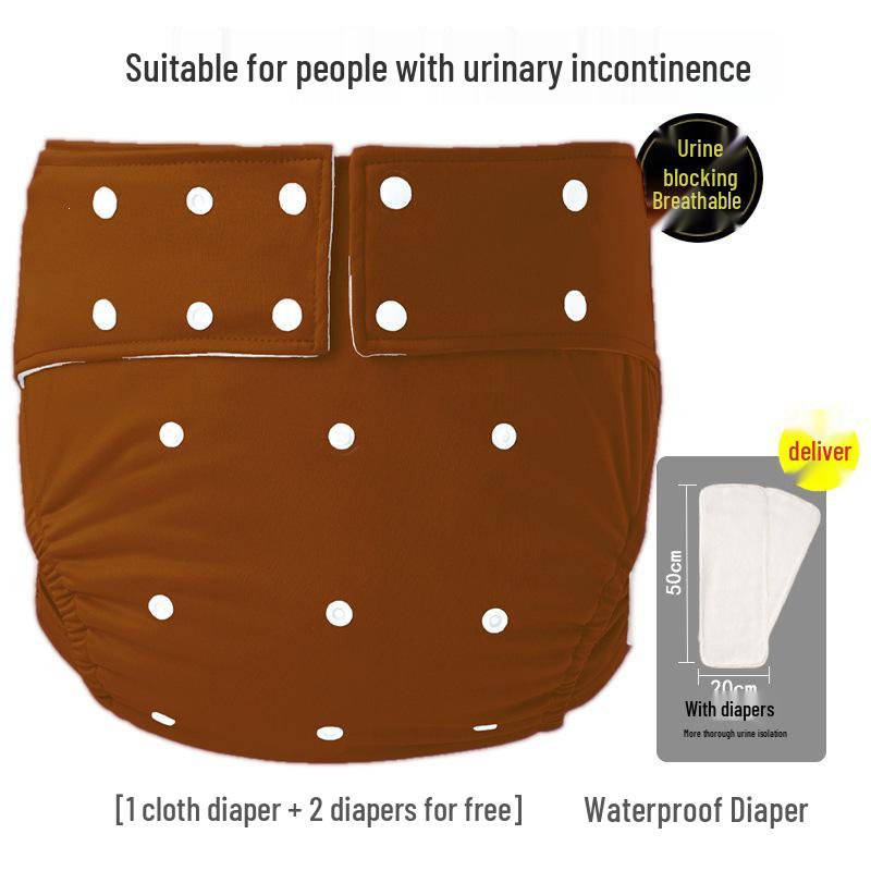 Adjustable Incontinence Protection: Breathable, Anti-Leak Pants for Adults & Bedridden Patients