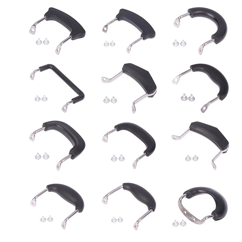 1 Set Anti-Scalding&Heat-Resistant Pot Handle Round Pan Handle Stainless Steel Kitchen Cookware Parts Pot Lifting Replace