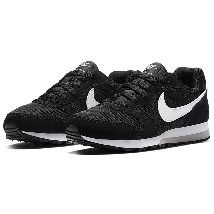 (GS) Nike Md Runner 2 Negru/Alb Copii 807316-001